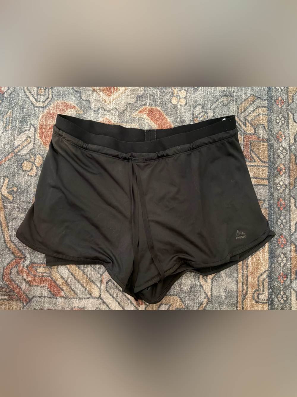 RBX Women's Black Athletic Shorts